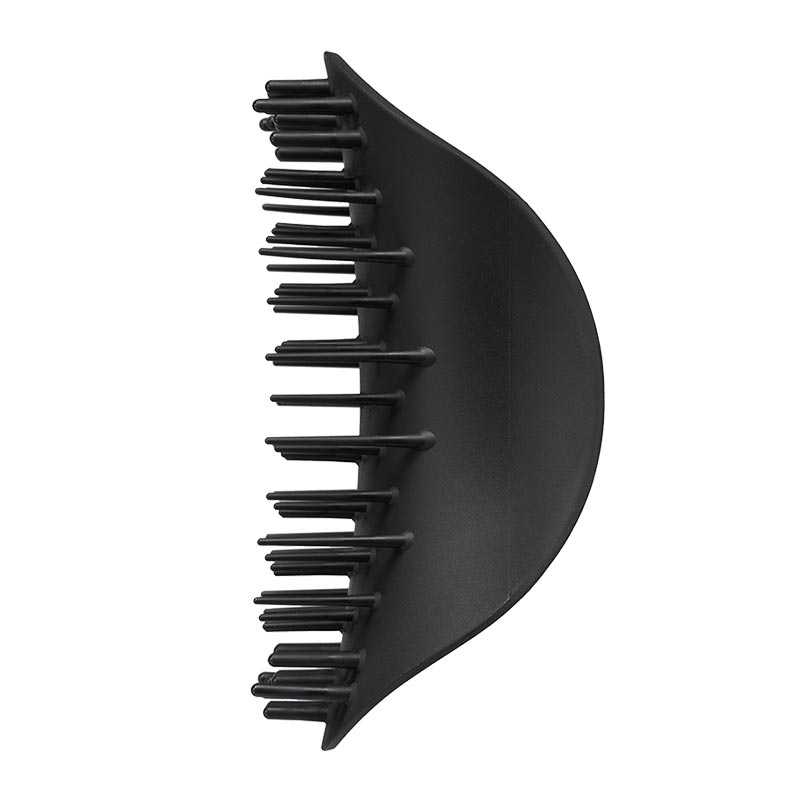 Tangle Teezer Scalp Exfoliator & Massager | anti dandruff detangling hair brush | black