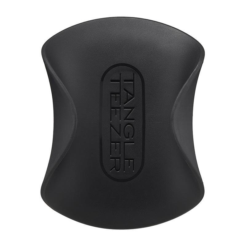Tangle Teezer Scalp Exfoliator & Massager | anti dandruff detangling hair brush | black
