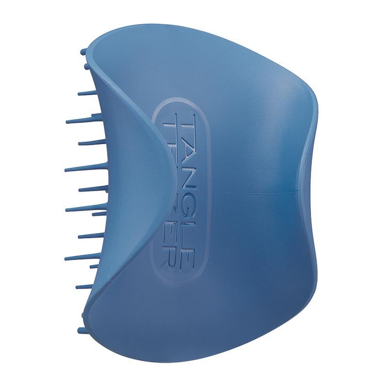 Tangle Teezer Scalp Exfoliator & Massager | anti dandruff detangling hair brush | blue
