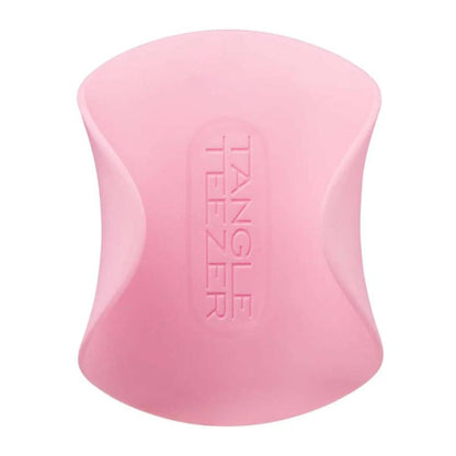 Tangle Teezer Scalp Exfoliator & Massager | anti dandruff detangling hair brush | light pink