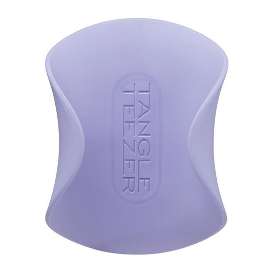 Tangle Teezer Scalp Exfoliator & Massager | anti dandruff detangling hair brush | purple