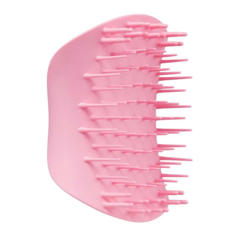 Tangle Teezer Scalp Exfoliator & Massager | anti dandruff detangling hair brush | light pink