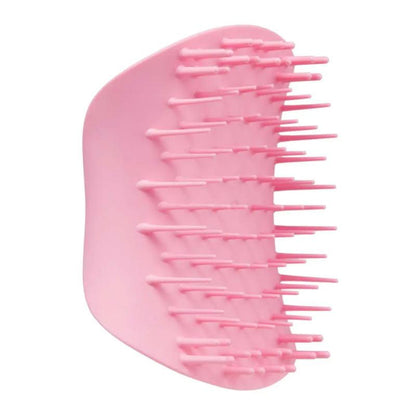 Tangle Teezer Scalp Exfoliator & Massager | anti dandruff detangling hair brush | light pink