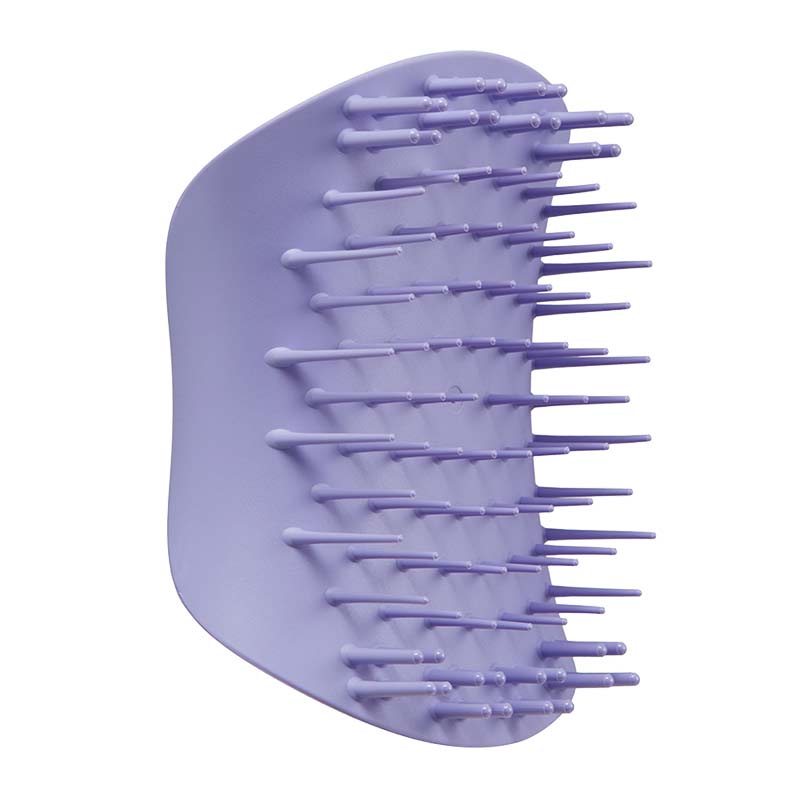 Tangle Teezer Scalp Exfoliator & Massager | anti dandruff detangling hair brush | purple