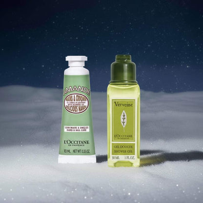 The Cloud 10 Beauty 12 Days of Slay Gift Set L'Occitane Verbena Shower Gel and Almond Hand Cream