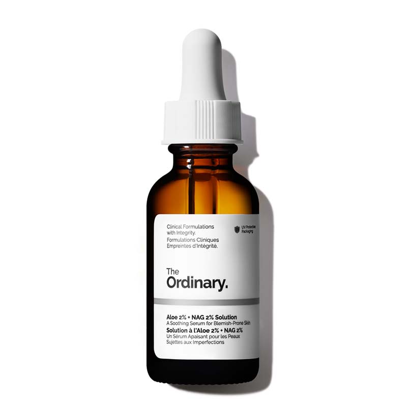 The Ordinary Aloe 2% + NAG 2% Solution | The ordinary | redness | serum | skincare serum | The ordinary serum | acne prone skin | skincare for acne | skincare for blemishes