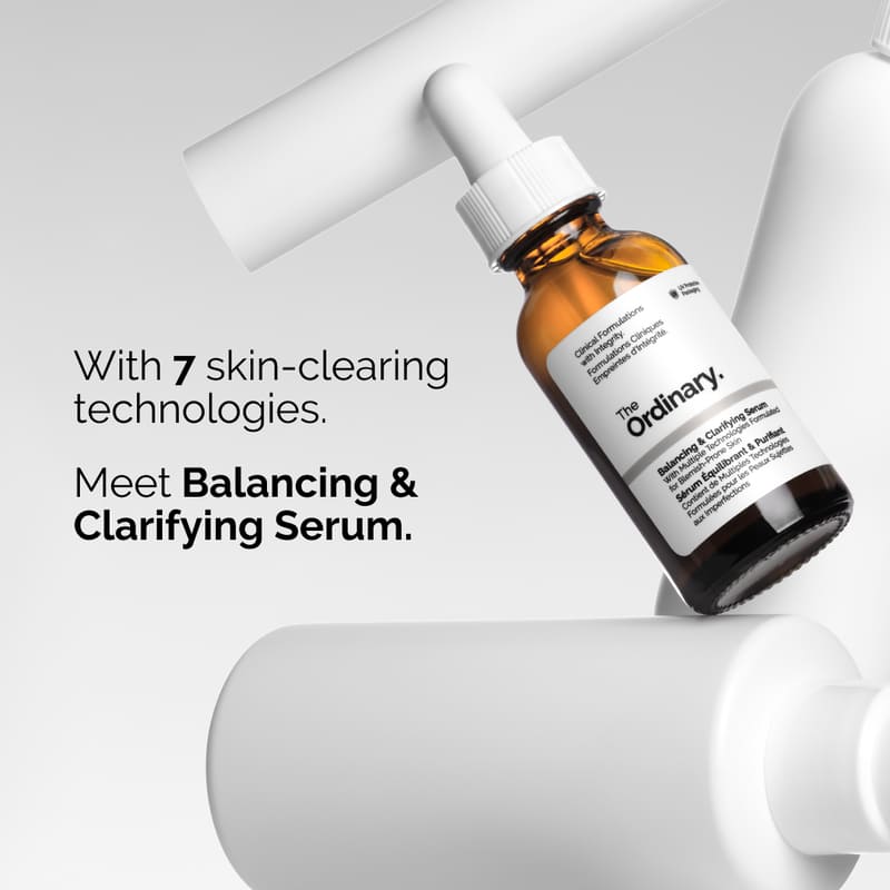 The Ordinary | Balancing & Clarifying Serum | Face Serum | Purifying Serum | Clogged Skin