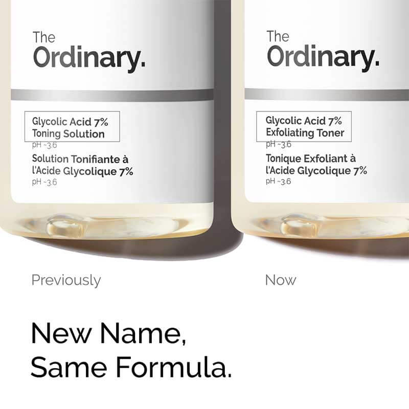 The Ordinary Glycolic Acid 7% Exfoliating Toner | AHA exfoliant | dead skin cells | brighter skin | Glycolic Acid | irritated skin | exfoliating toner for all skin types | dull skin