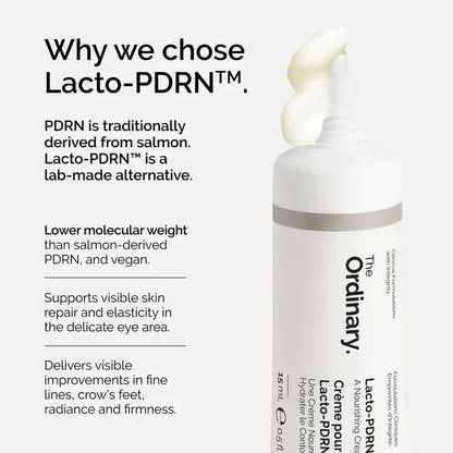 The Ordinary Lacto-PDRN 4% + B9 Lifting & Tightening Eye Cream PDRN Benefits Explained