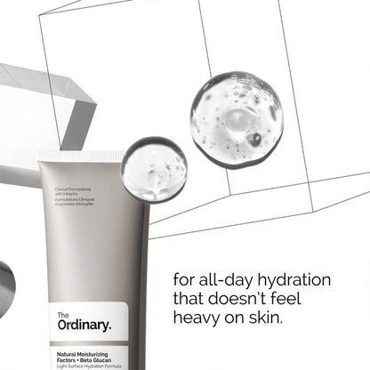 The Ordinary Natural Moisturizing Factors + Beta Glucan | hydrating moisturiser | skincare | hydrating skincare | hydrating moisturiser | The ordinary 