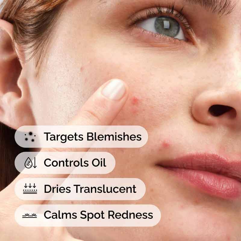 The Ordinary Sulfur 10% Powder to Cream Concentrate Benefits infographic