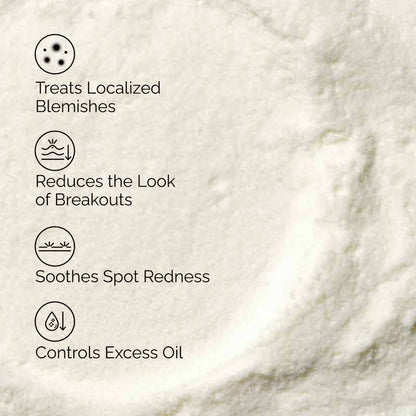 What does the The Ordinary Sulfur 10% Powder to Cream Concentrate do Infographic