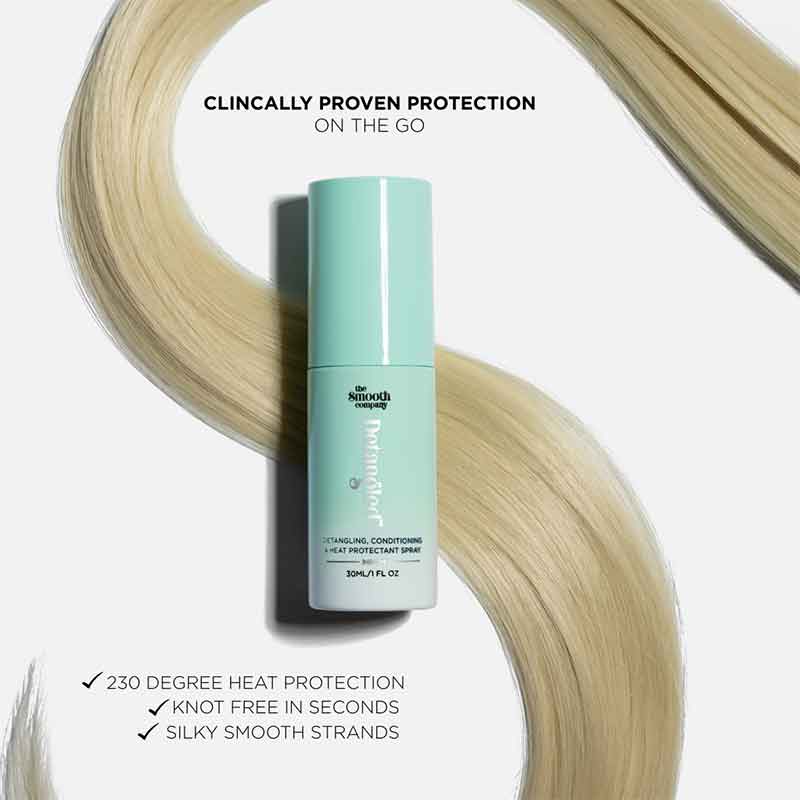 The Smooth Company Detangled Spray - Detangling, Conditioning & Heat Protectant Spray