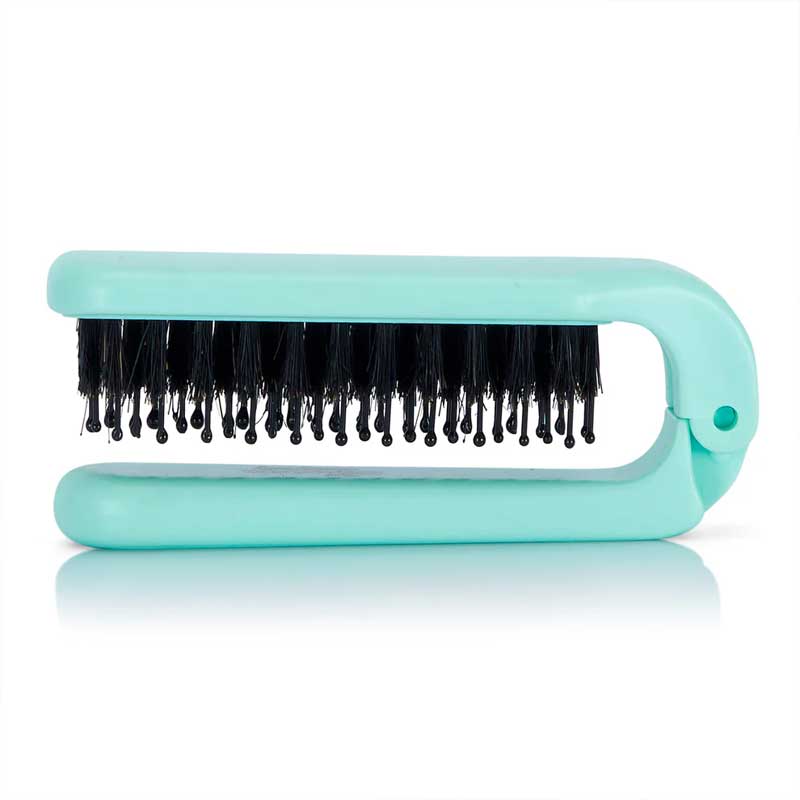The Smooth Company Foldable Travel Hairbrush | On the go | Lightweight | High quality travel brush