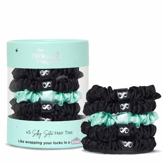 The Smooth Company Silk Satin Hair Ties