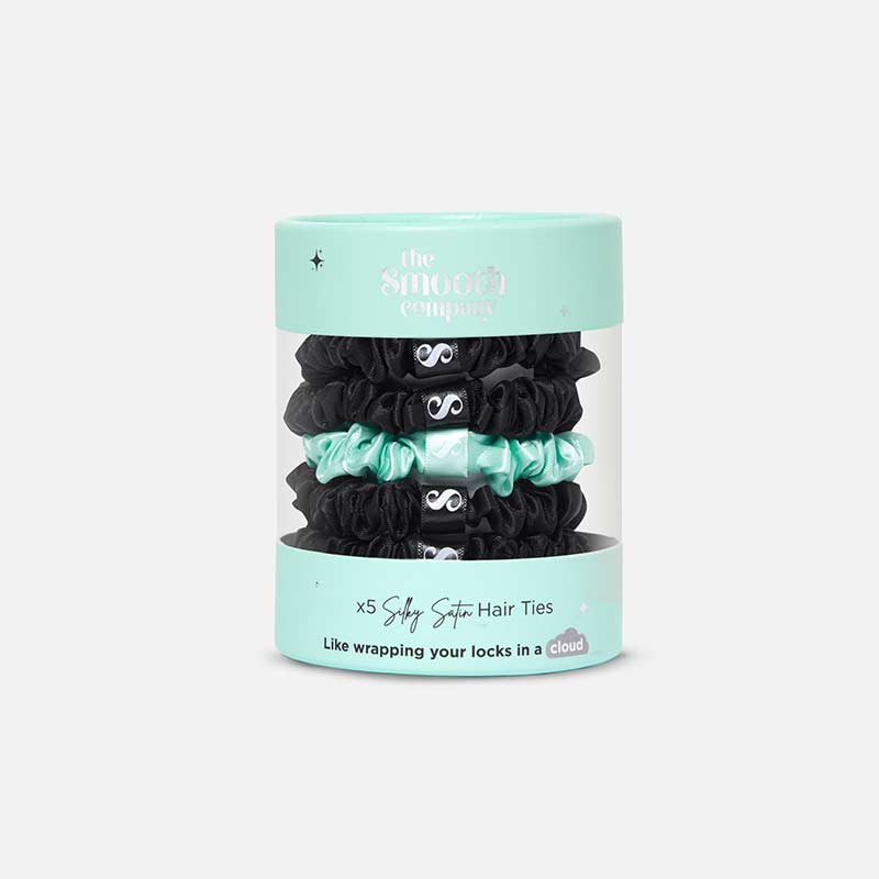 The Smooth Company Silk Satin Hair Ties
