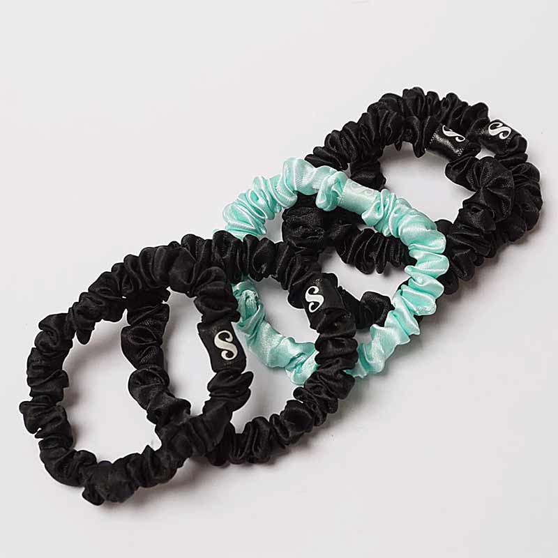 The Smooth Company Silk Satin Hair Ties