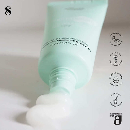 The Smooth Company Smooth Dream Styling Cream | slick back hair | Lightweight hair gel | 11 in 1 hair treatment | Enhance health and appearance | Vitamin B5 | Argan Oil | Hydrate hair | Enhance shine | Repair damaged strands | Long-lasting flexible hold hair gel | Tame flyaways | Slick hair