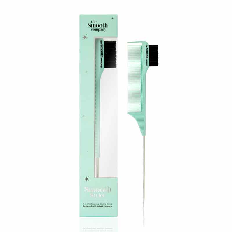 The Smooth Company Smooth Styler 4 in 1 Professional Hair Styling Comb ...