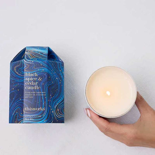 This Works Black Spice & Cedar Candle