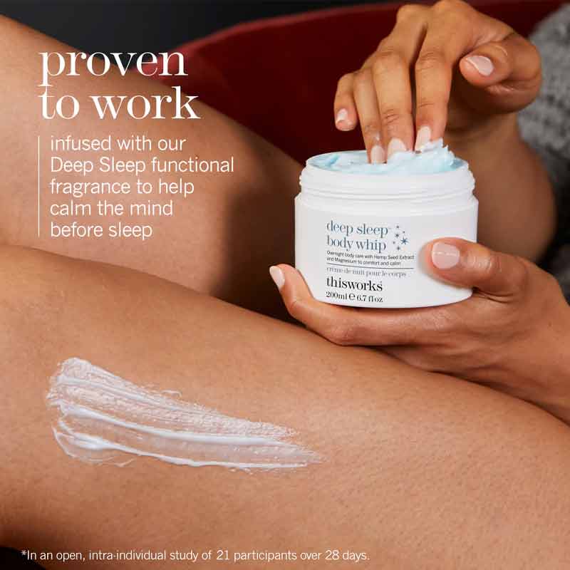This Works Deep Sleep Body Whip | hydration lotion | skincare must haves | New this works | body lotion | body moisturiser | deep sleep moisturiser | body whip
