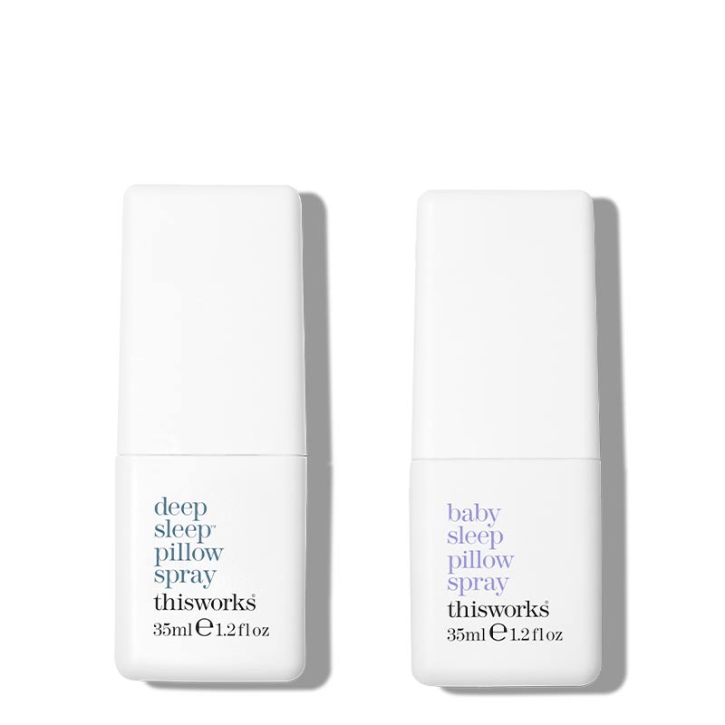 This Works Parent & Baby Duo | deep sleep pillow spray | sleep aid | baby sleep pillow spray | mother and baby gift set