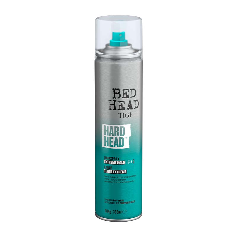 TIGI Bed Head Hard Head Hairspray Extreme Hold | hairspray | extreme hold | long-lasting hairstyles