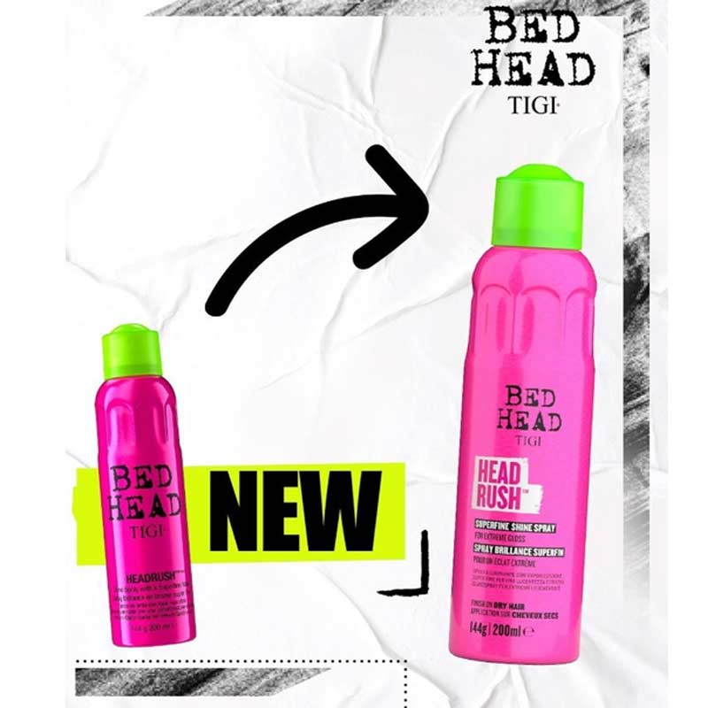 TIGI Bed Head Headrush Superfine Shine Spray Bottle New Bottle 2025
