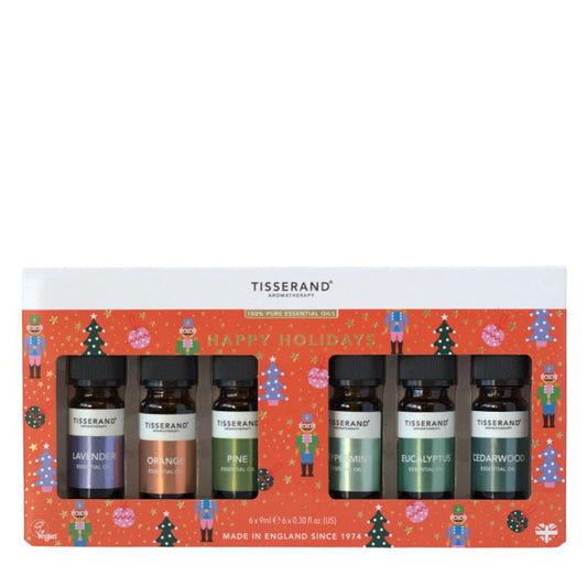 Tisserand Happy Holidays 6 Essential Oil Gift Set