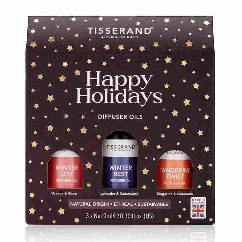 Tisserand Happy Holidays Trio Diffuser Oil Gift Set