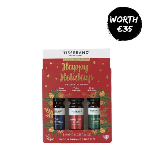 Tisserand Happy Holidays Trio Gift Set