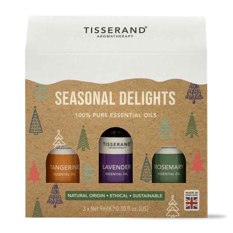 Tisserand Seasonal Delights Essential Oil Trio Gift Set