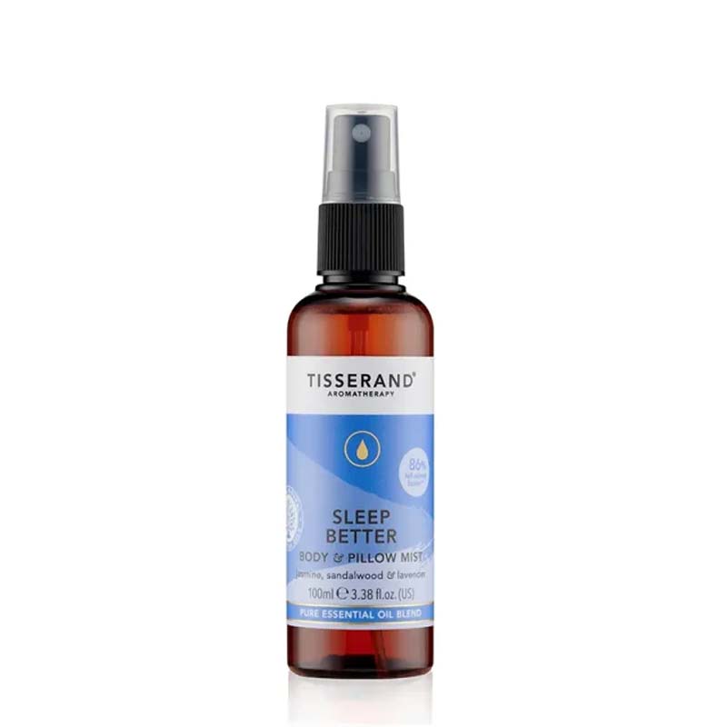Tisserand Sleep Better Pillow Mist | Natural Sleep Remedy | wellness | aromatherapy