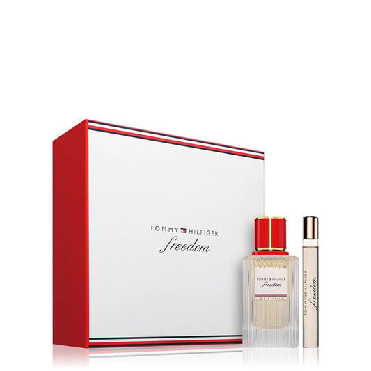 Tommy Hilfiger Freedom Gift Set Eau de Toilette Gift Set 100ml & 10mlv product image white bacckground
