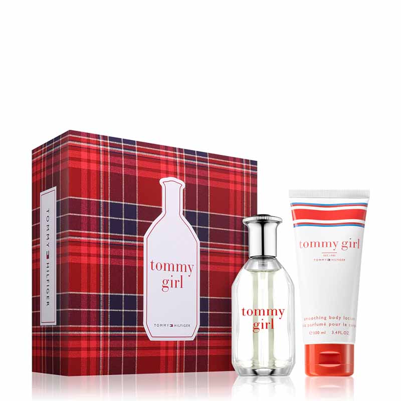 Tommy Hilfiger Tommy Girl Gift Set - Eau De Toilette 50ml & Body Lotion 100ml product image white background