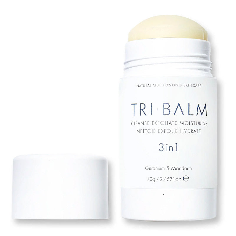Formulae Prescott | Tri Balm | Essential Stick | luxury | multipurpose | skin balm | cleanses | exfoliates | moisturizes | one step | high performing | convenient stick | mess-free | easy to use | all skin types | all genders