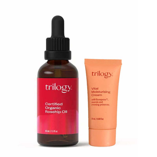 Trilogy Certified Organic Rosehip Oil + FREE Vital Moisturising Cream 20ml