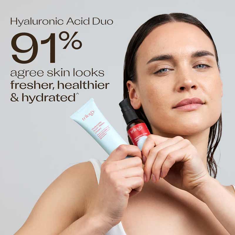 Trilogy Hyaluronic Acid+ Water Cream, Trilogy Hyaluronic Acid Range, natural skincare