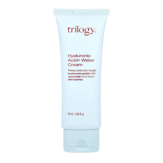 Trilogy Hyaluronic Acid+ Water Cream, hydrating face moisturiser