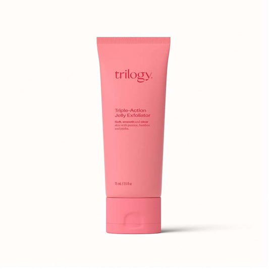 Trilogy Triple Action Jelly Exfoliator | manuka honey | rosehip oil |