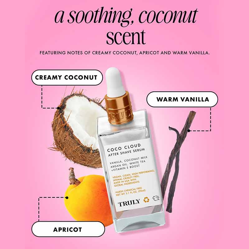 Truly Beauty Coco Cloud After Shave Serum Scent