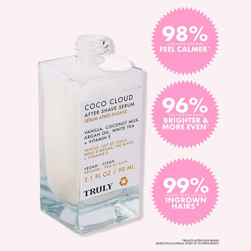 Truly Beauty Coco Cloud After Shave Serum Results & Reviews