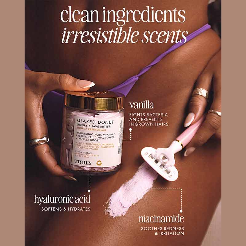 Truly Beauty Glazed Donut Luxury Shave Butter Scent