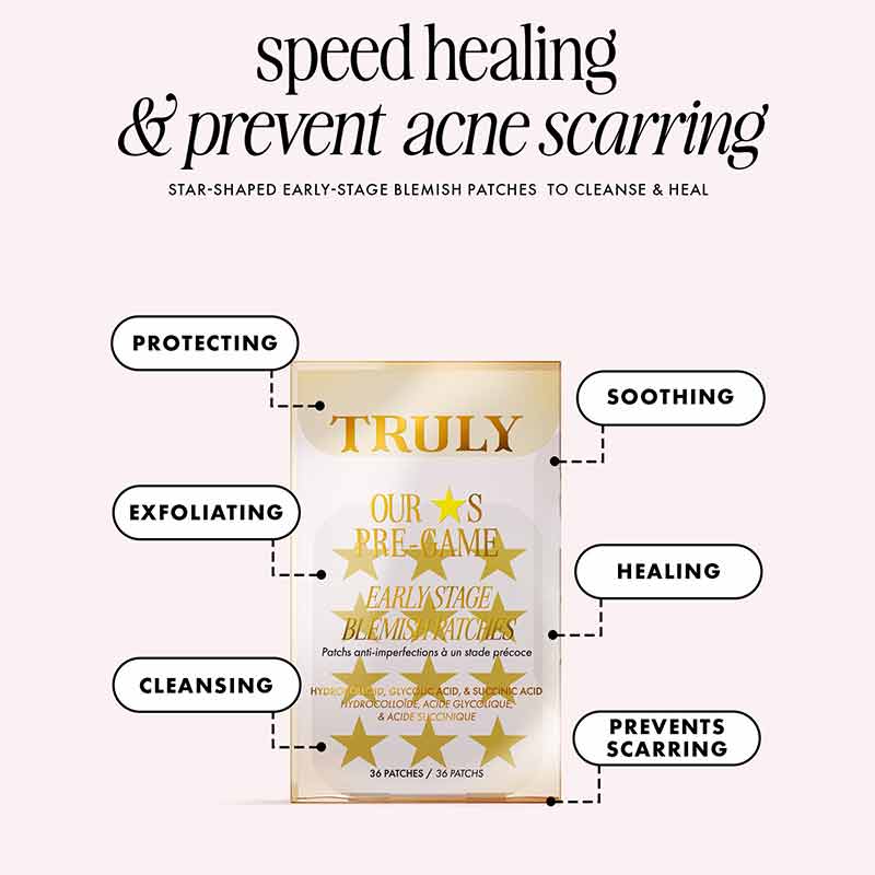 Truly Beauty Stars Scars Blemish Patches Information