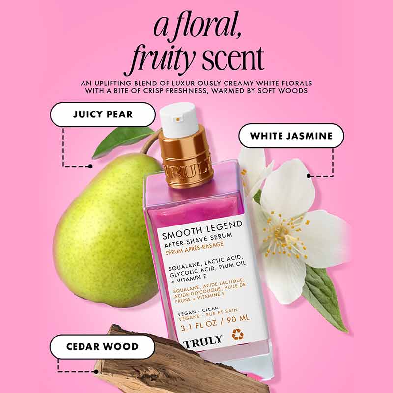 Truly Beauty Smooth Legend After Shave Serum Scent