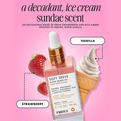 Truly Beauty Soft Serve After Shave Oil Scent