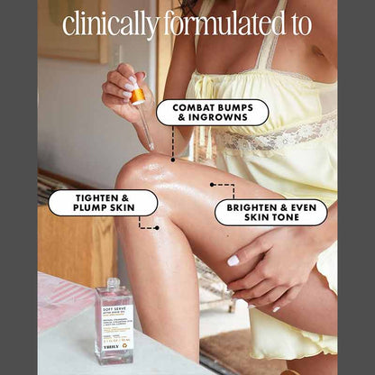 Truly Beauty Soft Serve After Shave Oil Benefits On Legs