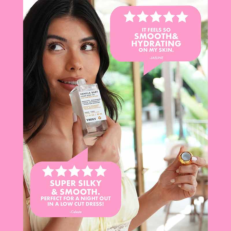 Truly Beauty Vanilla Baby Luxury Body Oil Reviews