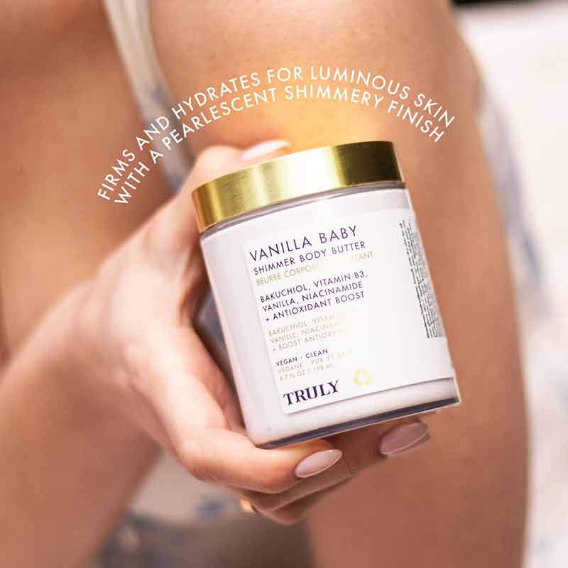 Truly Beauty Vanilla Baby Shimmer Body Butter Results Information