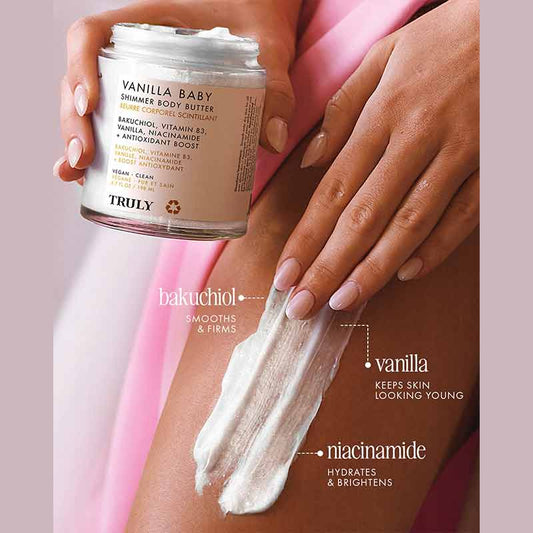 Truly Beauty Vanilla Baby Shimmer Body Butter Ingredients